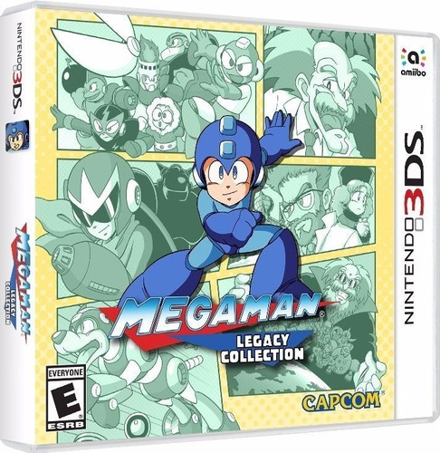 Megaman Legacy Collection - 3ds, New 3ds, 2ds Físico Fgk Msi