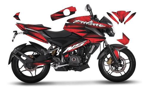 Calcomanías Para Moto Pulsar Ns 200 Ns Modelos Nuevos Ns Jgl