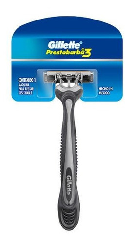 Afeitadora Gillette Prestobarba 3  X1 Descartable