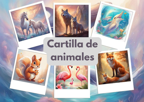 Cartillas Escolares Abc Animales Alfabético Imprimir Digital