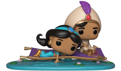 Funko Moments 480 Aladino Y Jasmine En Alfombra Mágica