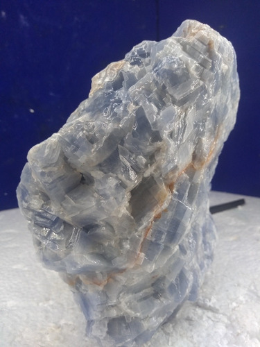 Calcita Azul Mineral Piedra Energética Kg 2.810 Bruto Cuarso