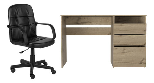 Combo Escritorio Armado Corent + Silla - Muebles Gaudi