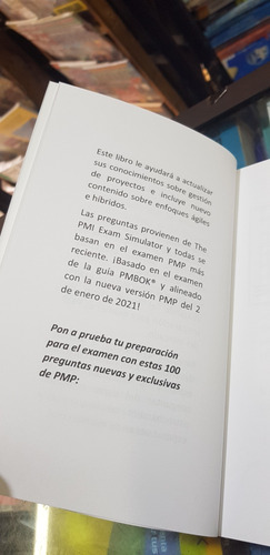 Libro Pmp Versión En Español (Usado)