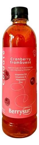 Agua Fortificada Cranberry Frambuesa Berrysur 500 Ml