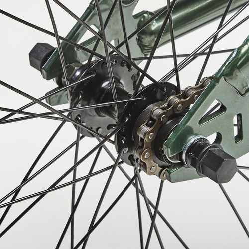 Bmx Wipe 500 20 Pulgadas Btwin Color Verde