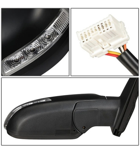 Retrovisor Derecho Kia Sorento Powered 2012 2013 2014 2015