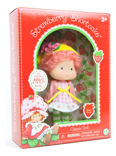Basic Fun Strawberry Shortcake Classic - Peach Blush Pink