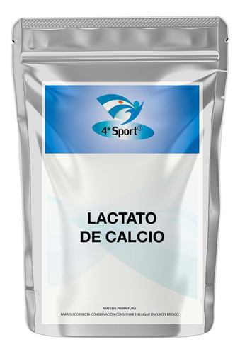 Lactato De Calcio 500 Gr 4+