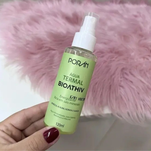 Água Termal Bioathiv Melaleuca E Alecrim 120ml - Porán