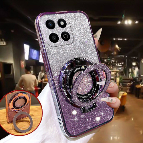 Ay Funda Para Honor 200 Smart X6b X7c Polvo Flash Magnético