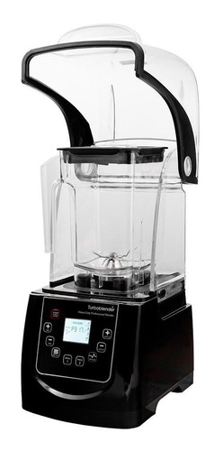 Imagen 5 de 5 de Licuadora Turboblender TB 020 Cover 1.5 L negra con jarra de tritan 220V