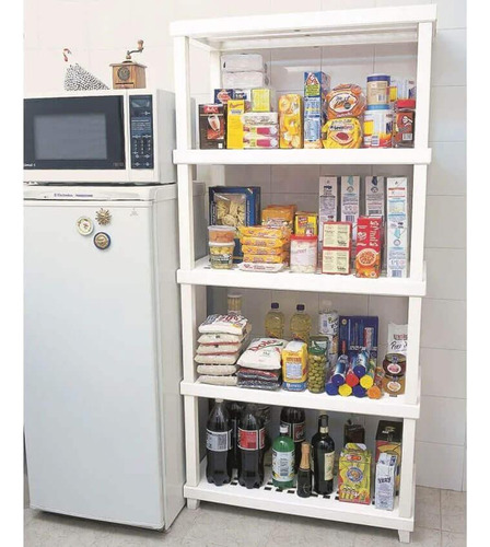 Kit 2 Estantes Modular 5 Prateleiras Câmara Fria Até 250kg M
