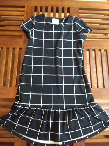 Vestido A Cuadros  Renner Para Adolescente Nuevo