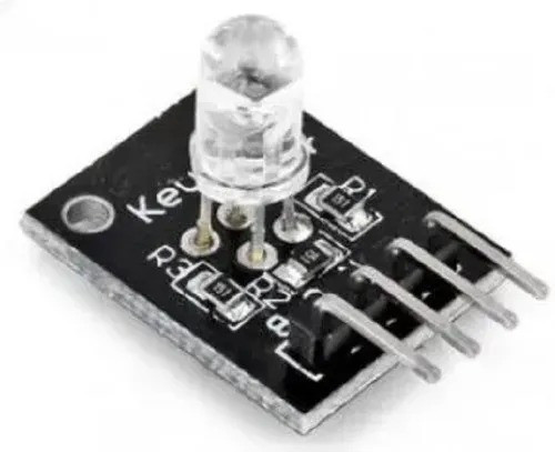 Ky016 - Módulo Led Rgb 3 Cores 5 Mm Translucido Arduino