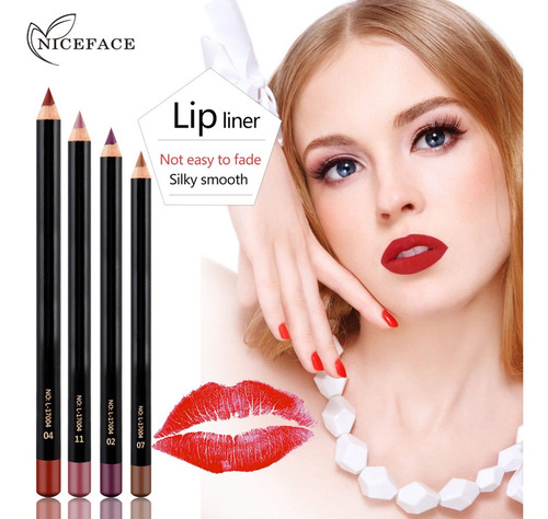 12 Uds Lápiz Labial De Maquillaje Cremoso De Larga Duración
