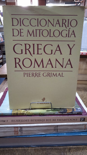 Diccionario De Mitologia Griega Y Romana