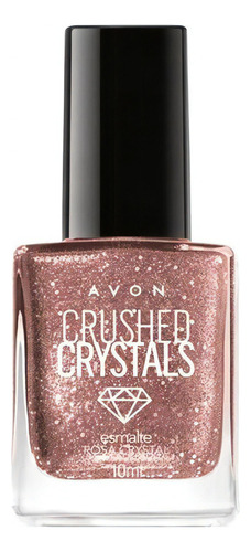 Avon - Crushed Crystals - Esmalte - Diversas Cores Cor Rosa Crystal