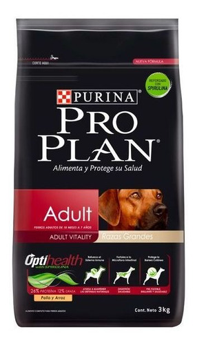 Proplan Adulto Dog Raza Grande 3 Kg