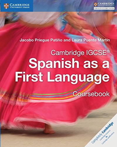 Libro Cambridge Igcse Spanish As A First Language Course Boo