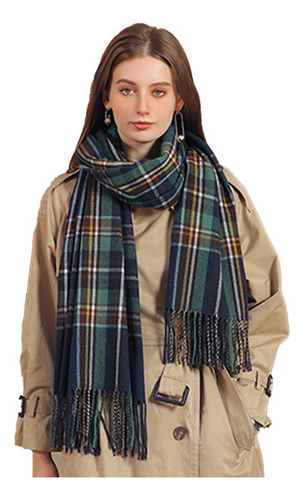 / Para Bufanda A Cuadros De Invierno Para Mujer, Bufanda