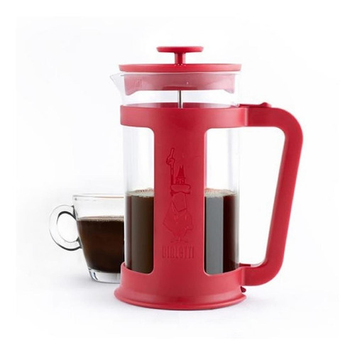 Imagen 2 de 2 de Cafetera Bialetti Smart 3 Cups manual roja prensa francesa