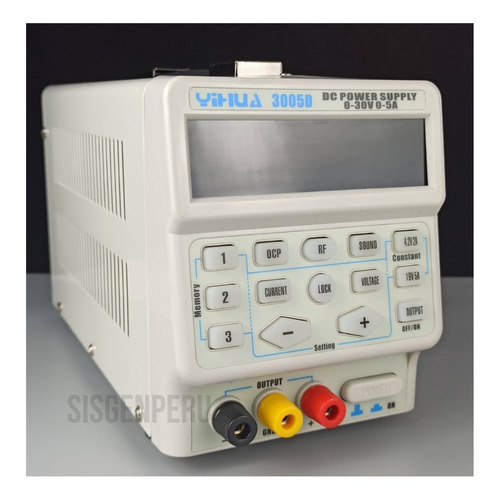 Imagen 4 de 9 de Fuente De Alimentación 3005d Yihua 5a (5-digitos)