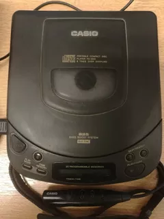 Portable Compact Disc Player Casio Pz-1000