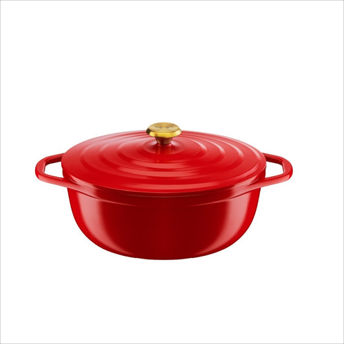 Cocotte Air Tefal Ovalado 30x23 Rojo