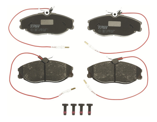 Balatas Bajos Metales Del Trw Peugeot 306 L4 1.8l 98 - 02