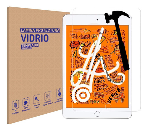 Lamina De Vidrio Templado Para iPad Mini 5 2019 Y Mini 4 