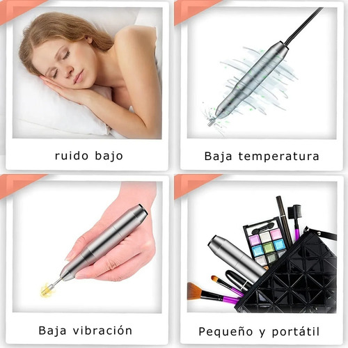 Kit Pulidor Manicura Uñas Ara Incluye Set De Puntas Y Lijas
