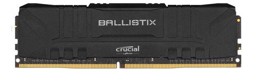 Memoria RAM Ballistix gamer color negro 8GB 1 Crucial BL8G30C15U4