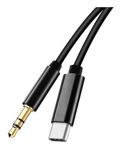 Cable Auxiliar Conversor Usb Tipo C A Jack 3,5mm Macho