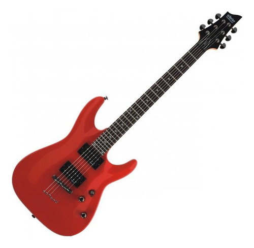 Guitarra Eléctrica Schecter Omen 6 Color Red