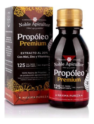 Propóleo Premium Noble Apicultor 125ml Natier