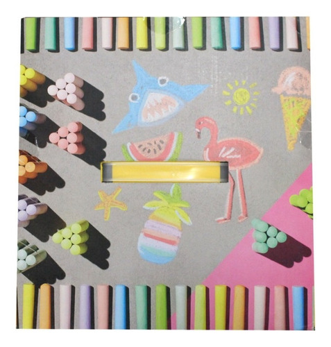 Set 20 Tiza Tizas Grande Jumbo Colores Sidewalk Chalk
