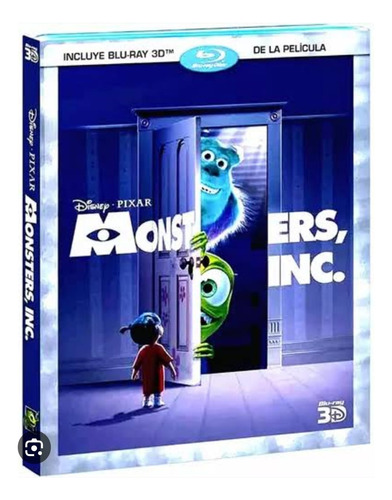 Monsters Inc. En Disco Bluray 3d Alta Definición Full H D