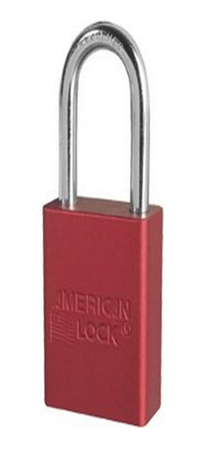 American Lock A1106red1key Candado Con Llave, Aluminio, Rojo