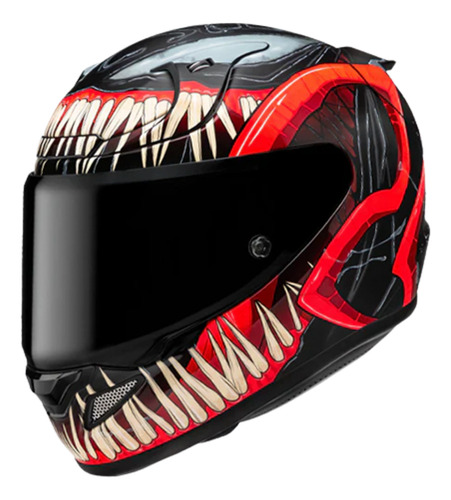 Casco Hjc Integral Rpha 12 Venom Iii Mc1sf Original Negro Sergeant L