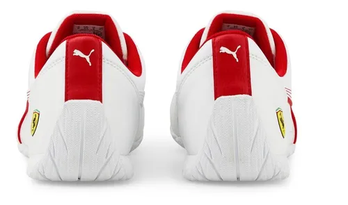 Tenis puma top ferrari blancos