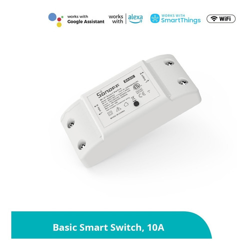 Switch Wifi Sonoff Basic R2 Con Funcion Pulso