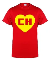 Comprar Playera Camiseta Chapulin Colorado Logo Corazon C H Unisex