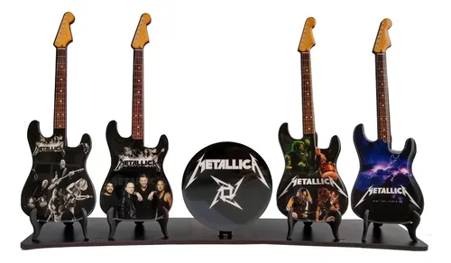 Mini Metalliça Instrumentos Guitarras Metallica Mini De Colección | Meses sin interés
