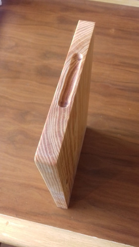 Plato Tabla Madera Carnes Asado 19x30cm Jgo 40 Pzas