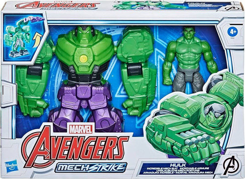 Avengers Mech Strike Figura Hulk Aramdura Increible