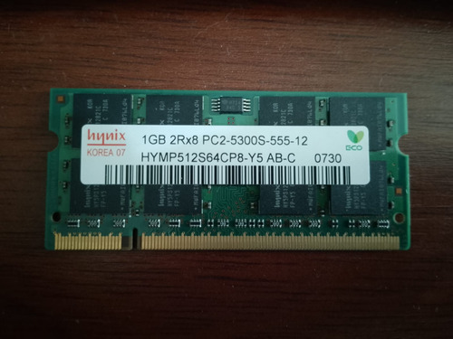 Memoria Ram  Hynix Para Laptop 1gb Usada