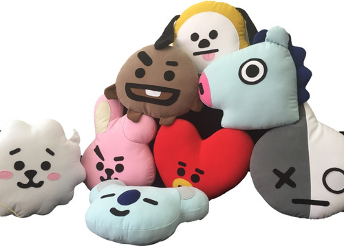 Cojines Dicrea Packx8 , Bts, Bt21, Suite Completa + Obsequio