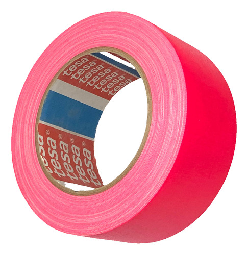 Cinta Gaffer Tesa Rosa Fluo - 50mm X 25m. - Ideal Escenarios