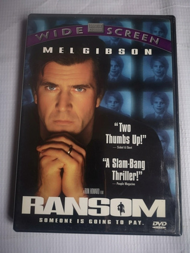 Ransom Película Dvd Original Drama Acción Importado Usa 